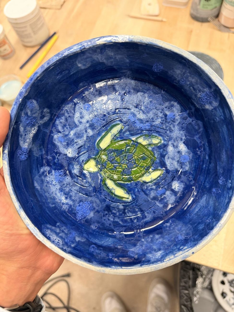 Drop 01: sea turtle dish